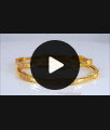 BR2017-2.8 Size Diamond Bangle Collections One Gram Gold Jewelry